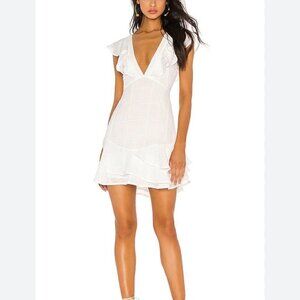 Privacy Please Monarch Mini ruffles dress, Size XS